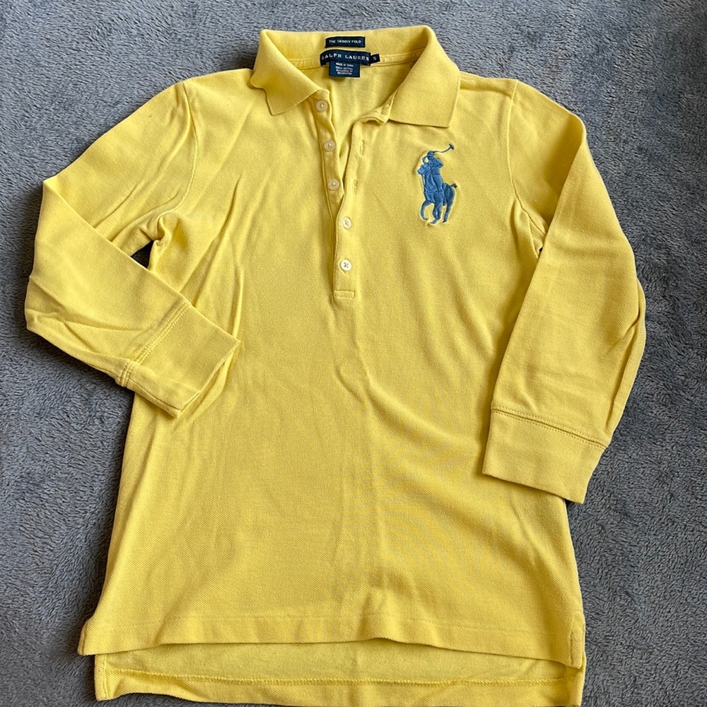 The Skinny Polo by RL long sleeve tee